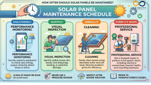 How Often Should Solar Panels Be Maintained?
